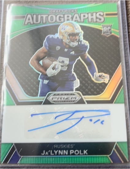 2024 Panini Prizm Draft Picks Autographs #DPA-JLP Ja'lynn Polk — front