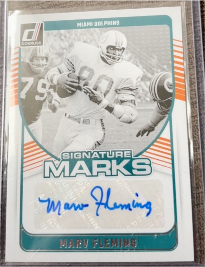 2024 Donruss #SMA-MFL Marv Fleming Signature Marks — front
