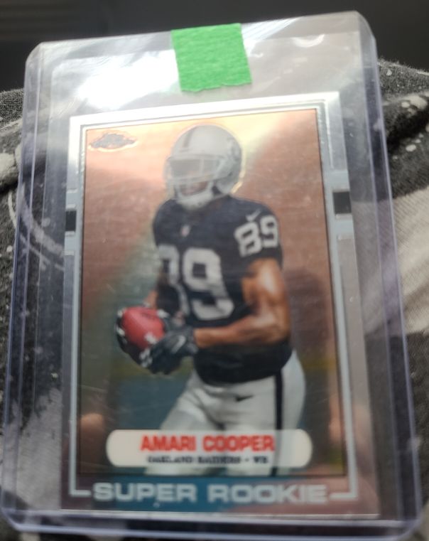 2015 Topps Chrome 1989 Super Rookie #89-AC Amari Cooper — front