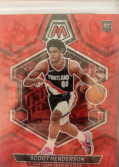 2023-24 Panini Mosaic #216 Scoot Henderson — front