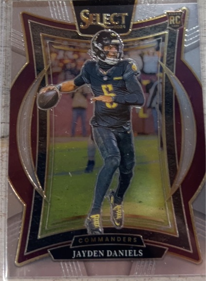 2024 Panini Select #26 Jayden Daniels — front