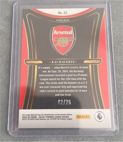2024 Panini Select Premier League #22 Kai Havertz — front