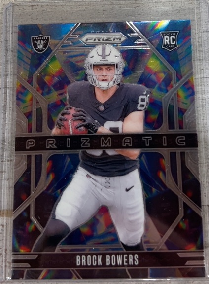 2024 Panini Prizm Prizmatic #20 Brock Bowers — front