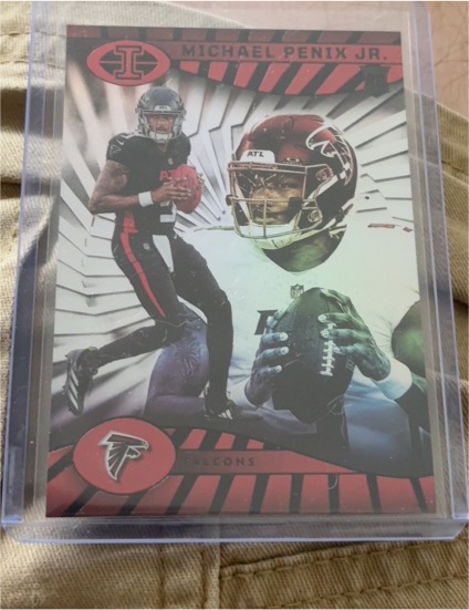 2024 Panini Illusions #4 Michael Penix Jr. — front