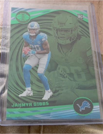 2023 Panini Illusions #38 Jahmyr Gibbs — front