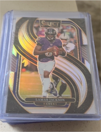 2024 Panini Select #121 Lamar Jackson — front