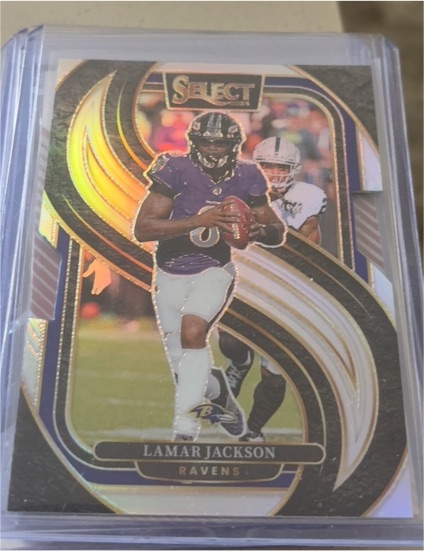 2024 Panini Select #121 Lamar Jackson — front