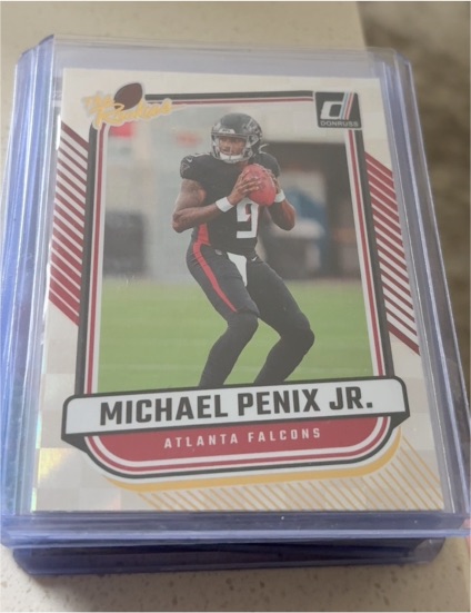 2024 Panini Donruss The Rookies #TR-2 Michael Penix Jr. — front