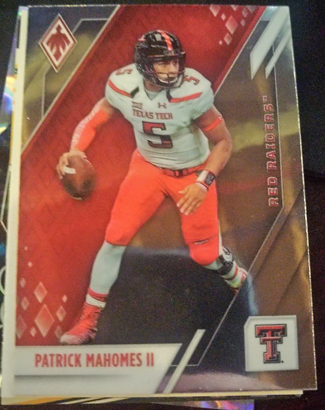 2022 Panini Chronicles Draft Picks Phoenix #1 Patrick Mahomes II Texas Tech — front