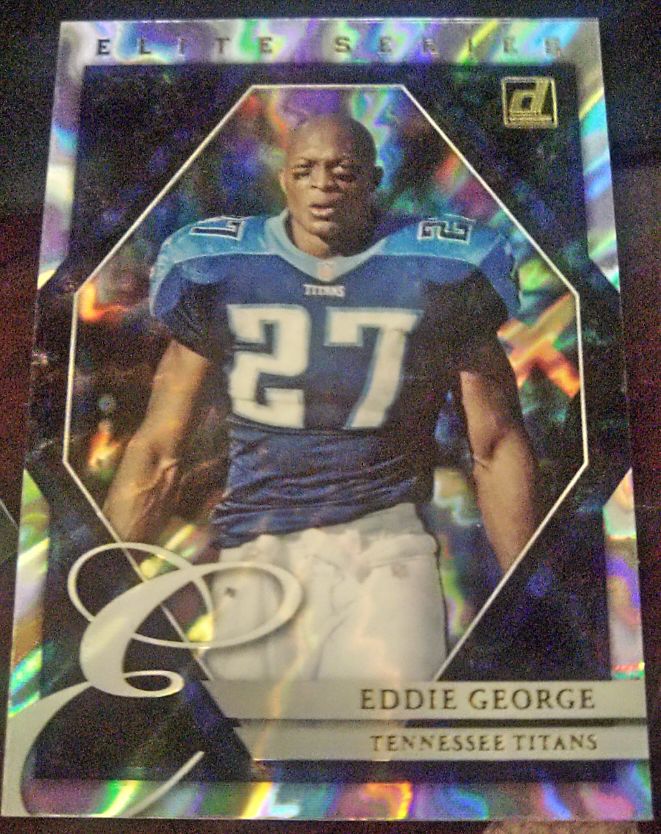2021 Donruss Elite Series #ES-EGE Eddie George — front