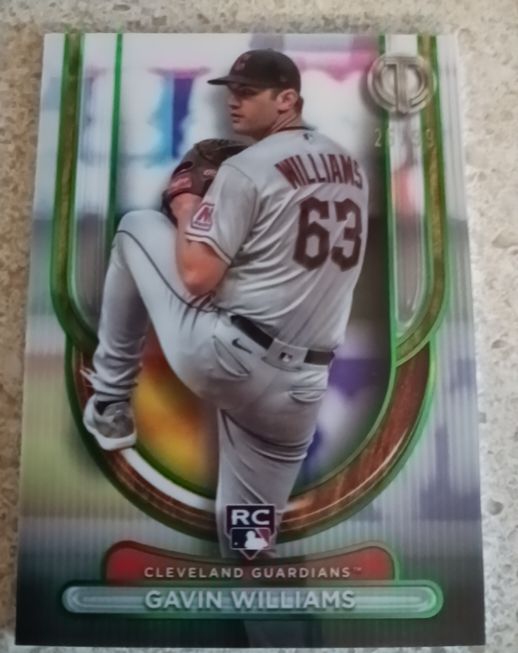 2024 Topps Tribute #97 Gavin Williams — front