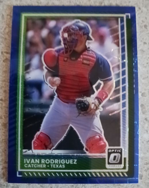 2025 Donruss Optic #21 Ivan Rodriguez — front