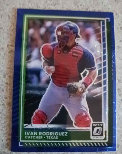 2025 Donruss Optic #21 Ivan Rodriguez — front