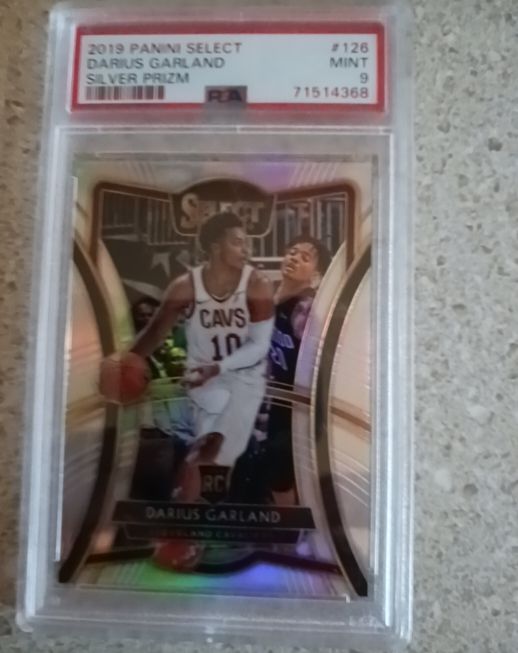 2019 Panini Select #126 Darius Garland Silver Prizm Rookie — front