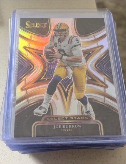 2023 Panini Select Draft Picks #SS-JB Joe Burrow — front