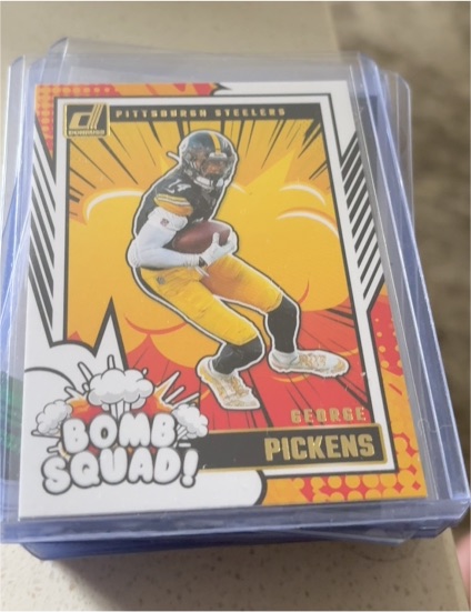 2024 Panini Donruss #21 George Pickens Bomb Squad — front