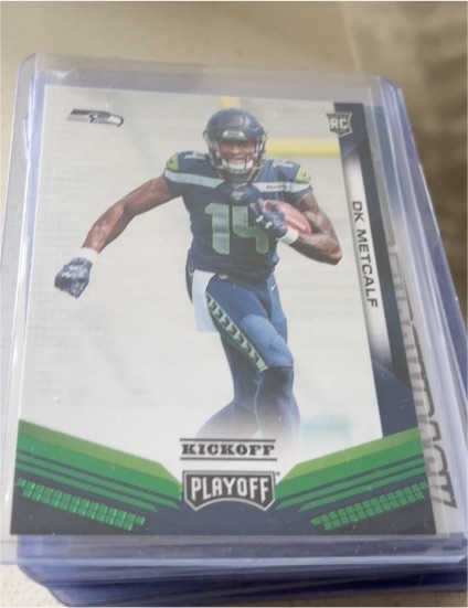 2019 Panini Playoff #211 DK Metcalf — front