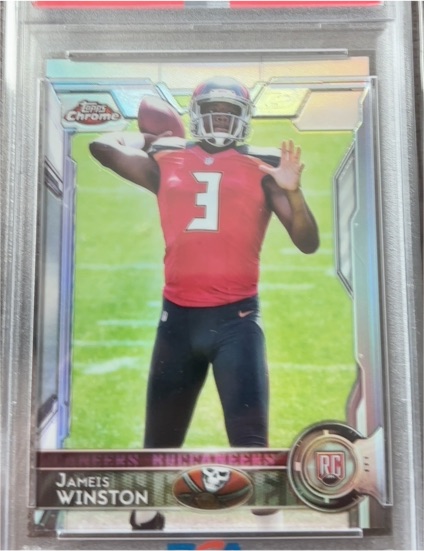 2015 Topps Chrome #200 Jameis Winston — front