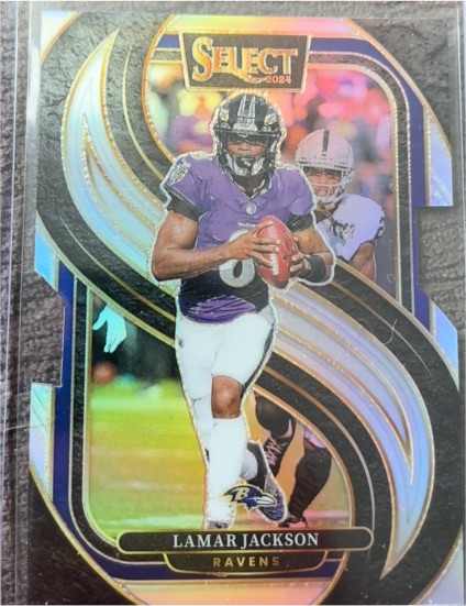 2024 Panini Select #121 Lamar Jackson — front