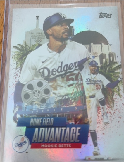 2025 Topps Series 2 #HA-29 Mookie Betts Home Field Advantage — front