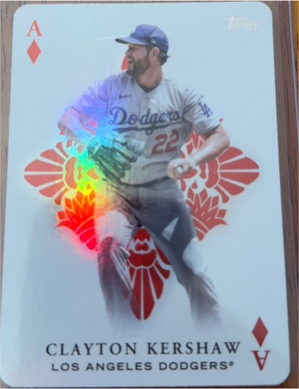 2023 Topps All Aces #AA-7 Clayton Kershaw — front