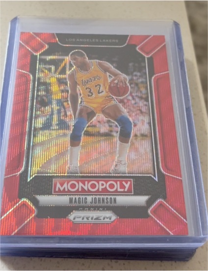 2024-25 Panini Prizm Monopoly Legends #LEG4 Magic Johnson — front