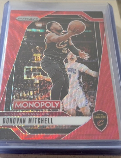 2024-25 Panini Prizm Monopoly #13 Donovan Mitchell — front