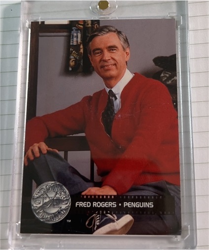 1991-92 Pro Set Platinum #297 Fred Rogers — front