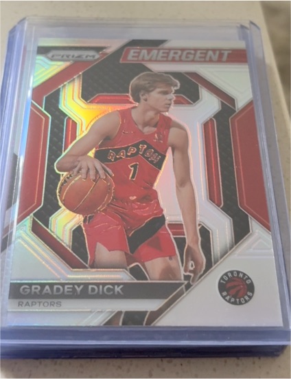 2023-24 Panini Prizm #22 Gradey Dick Emergent — front