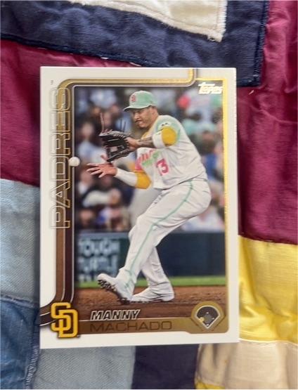 2025 Topps Series 1 #215 Manny Machado — front