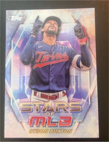 2023 Topps Stars of MLB #SMLB-12 Byron Buxton — front