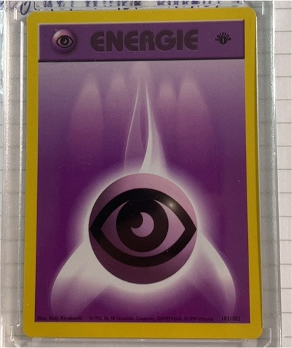 1999 Pokémon Base Set #101 Psychic Energy — front