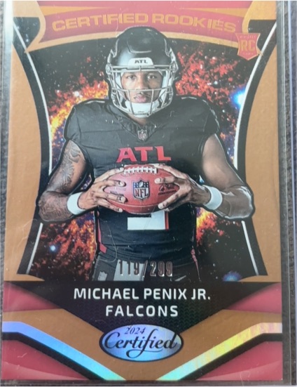 2024 Panini Certified Certified Rookies #9 Michael Penix Jr. — front