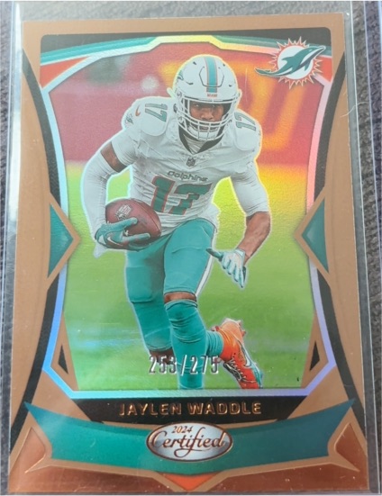 2024 Panini Certified #253 Jaylen Waddle — front