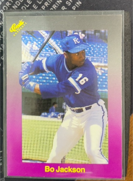 1989 Classic #157 Bo Jackson — front