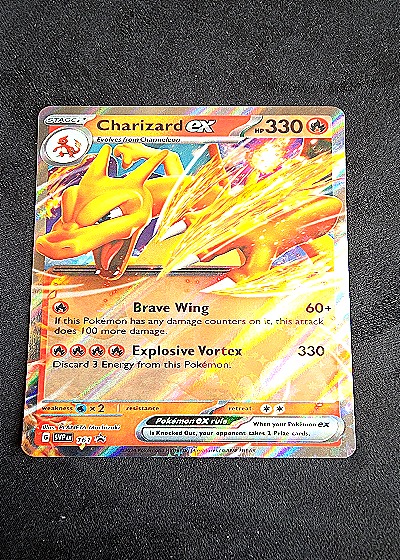 2024 Pokémon SV Black Star Promo #161 Charizard ex — back