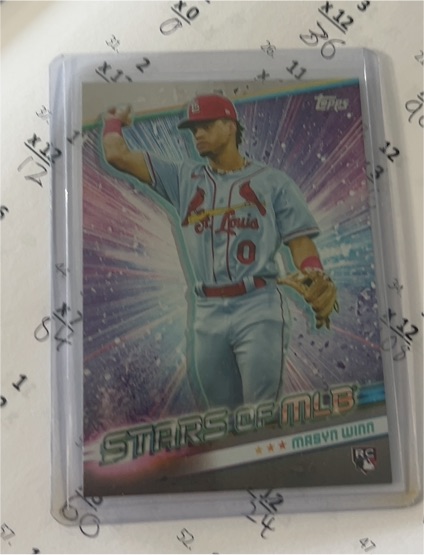 2024 Topps Series 2 Stars of MLB #SMLB-54 Masyn Winn — front