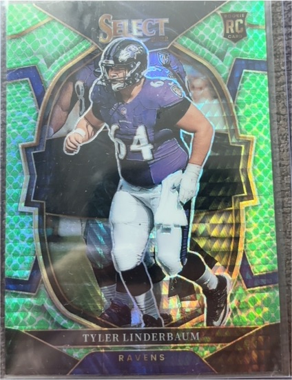 2022 Panini Select #74 Tyler Linderbaum — front
