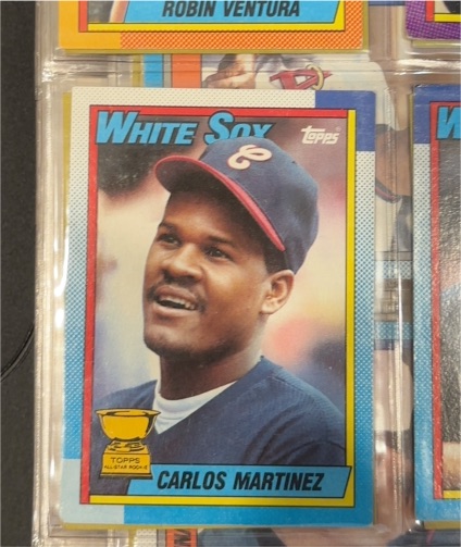 1990 Topps #461 Carlos Martinez — front