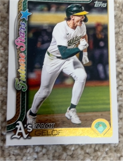 2025 Topps Series 2 #617 Zack Gelof — front