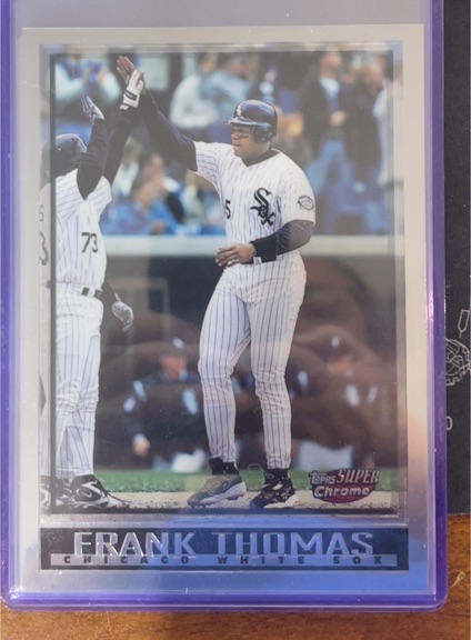 1998 Topps Chrome #20 Frank Thomas — front