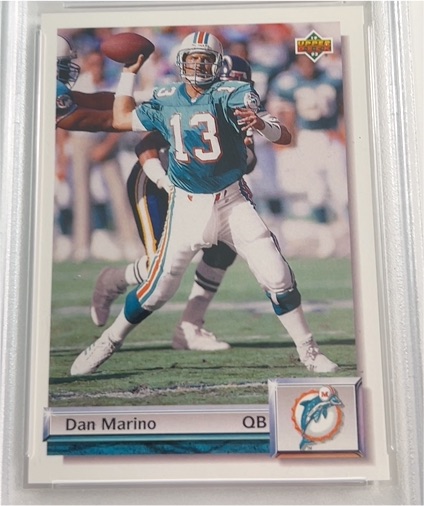 1992 Upper Deck Gold #G45 Dan Marino — front