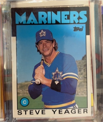 1986 Topps Traded #130T Steve Yeager — front