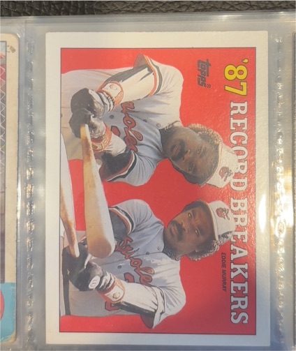1988 Topps #4 Eddie Murray — front
