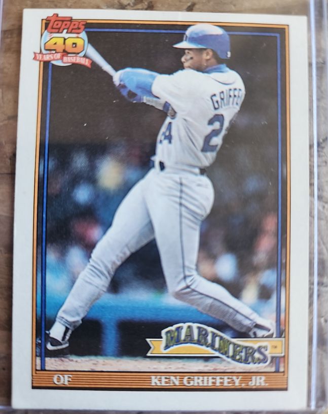 1991 Topps #790 Ken Griffey Jr. — front