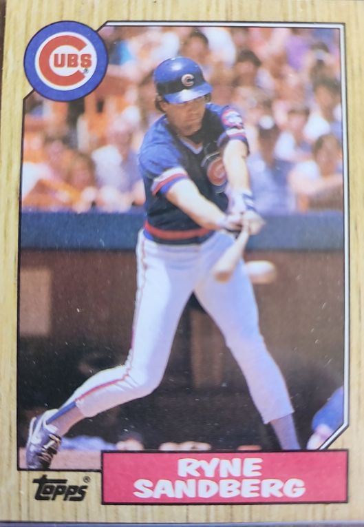 1987 Topps #680 Ryne Sandberg — front