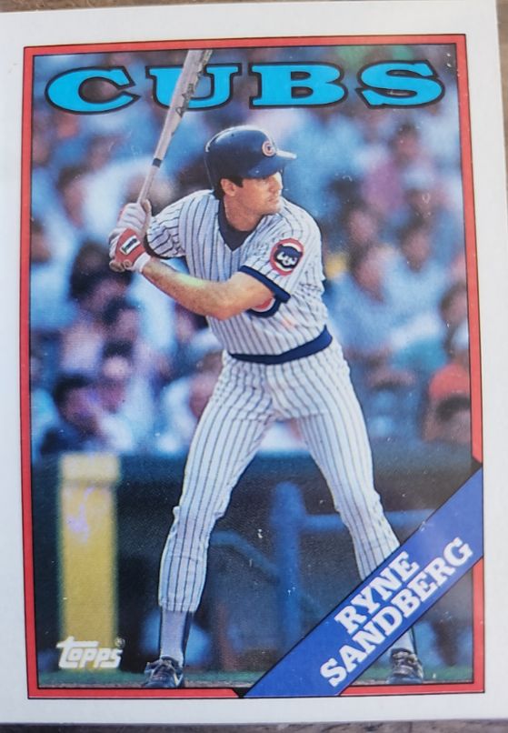 1988 Topps #10 Ryne Sandberg — front