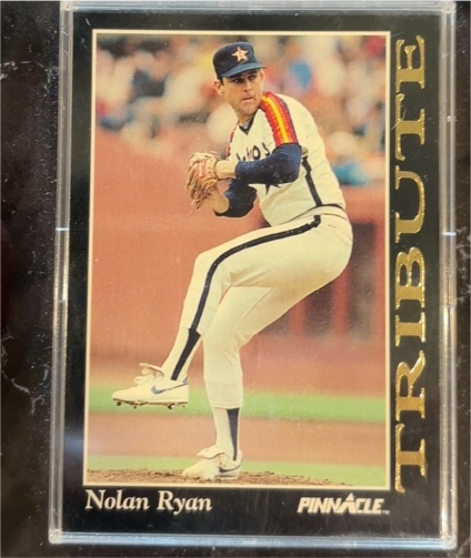 1993 Pinnacle Tribute #8 Nolan Ryan — front