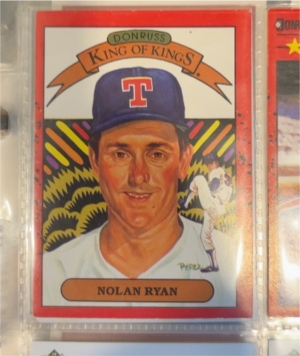 1990 Donruss #659 King of Kings Nolan Ryan — front