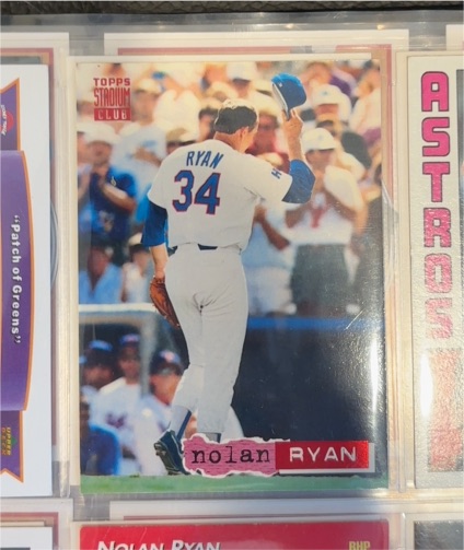1994 Topps Stadium Club #34 Nolan Ryan — front